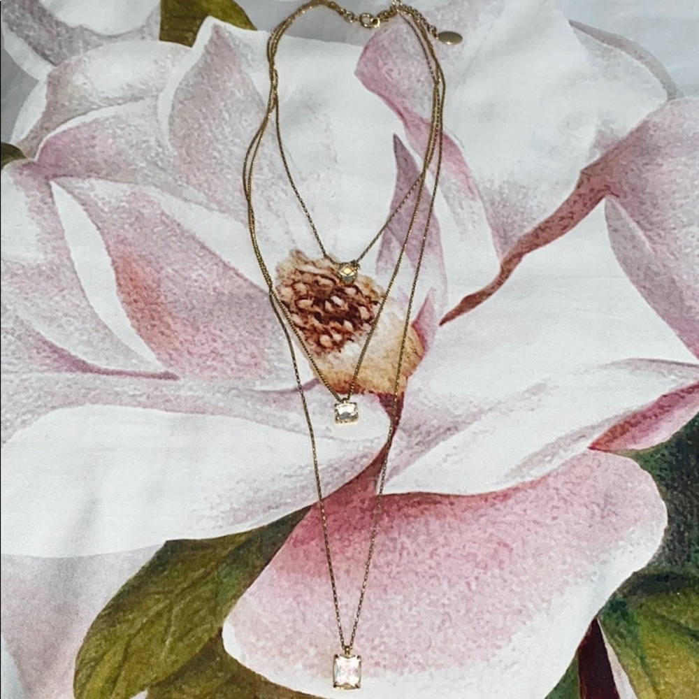 Ann Taylor layered necklace